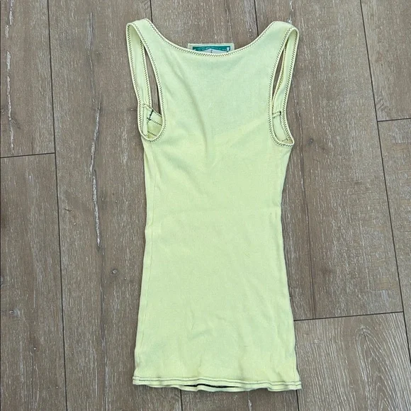 Free People Tank Top with Floral/Lace/Button Accents - Picture 3 of 3